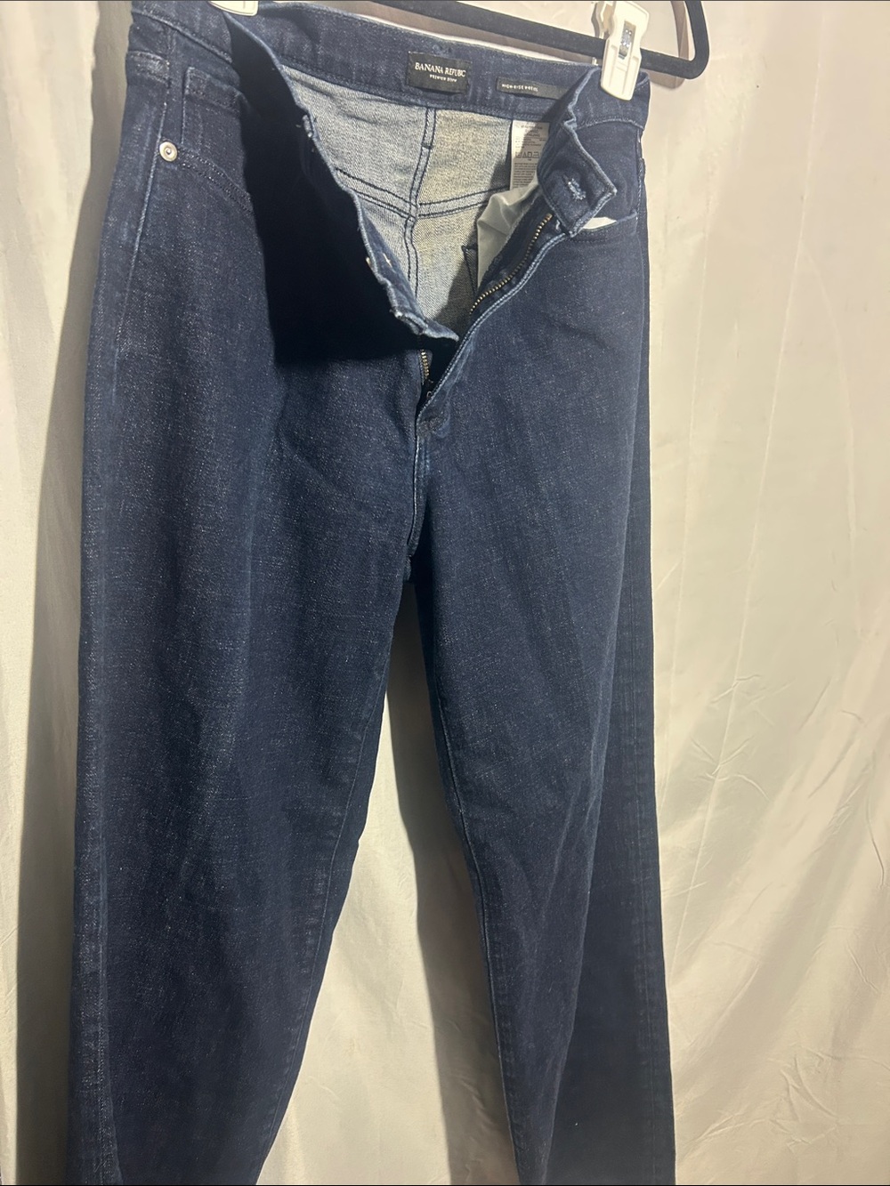 Banana Republic Wide-Leg Jeans in Dark Indigo